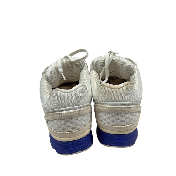 Chanel Interlocking CC Logo Mesh Leather Sneakers White Multi Color Size EUR 40 - Picture 4 of 12